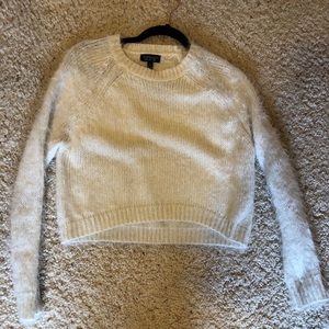 Fuzzy sweater topshop